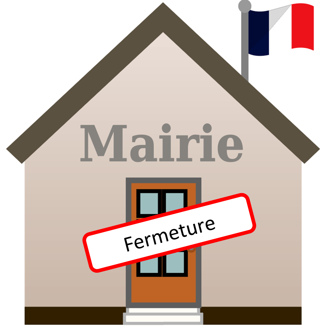 Fermeture Mairie été 2023